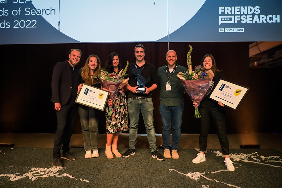 Leen Bakker Vandentop Friends of Search Award SEA winner 2022