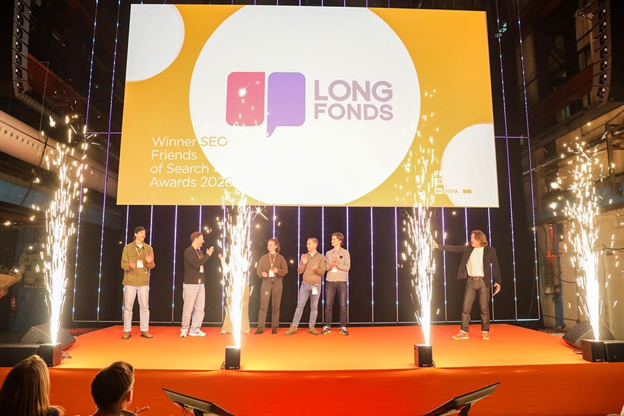 Longfonds Friends of Search Awards 2026 category SEO