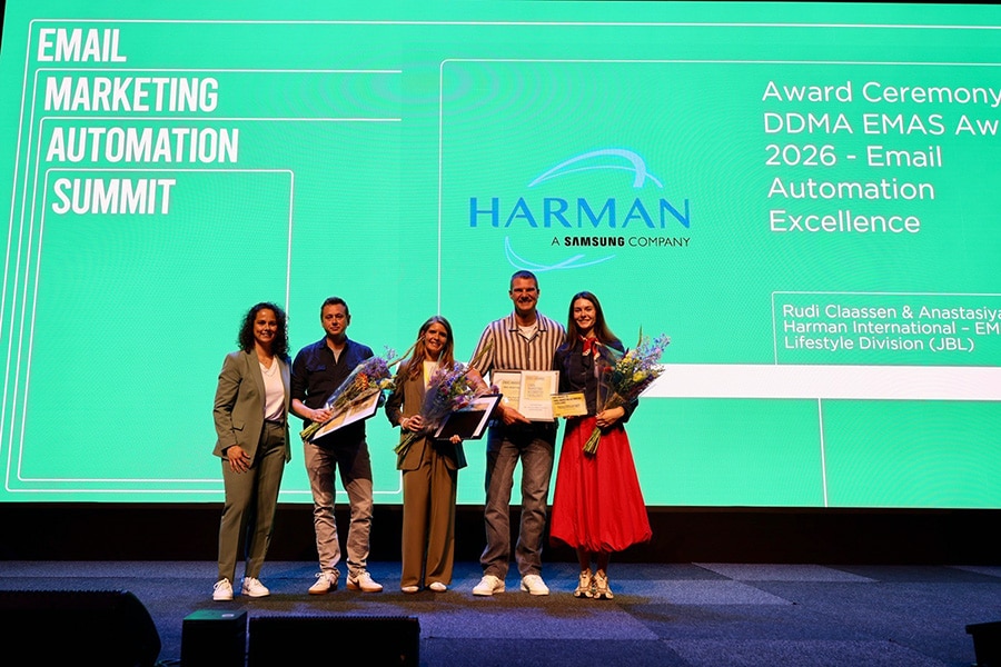 Harman EMEA Consumer Lifestyle Division (JBL) wins the Email Marketing Automation Excellence Award 2026
